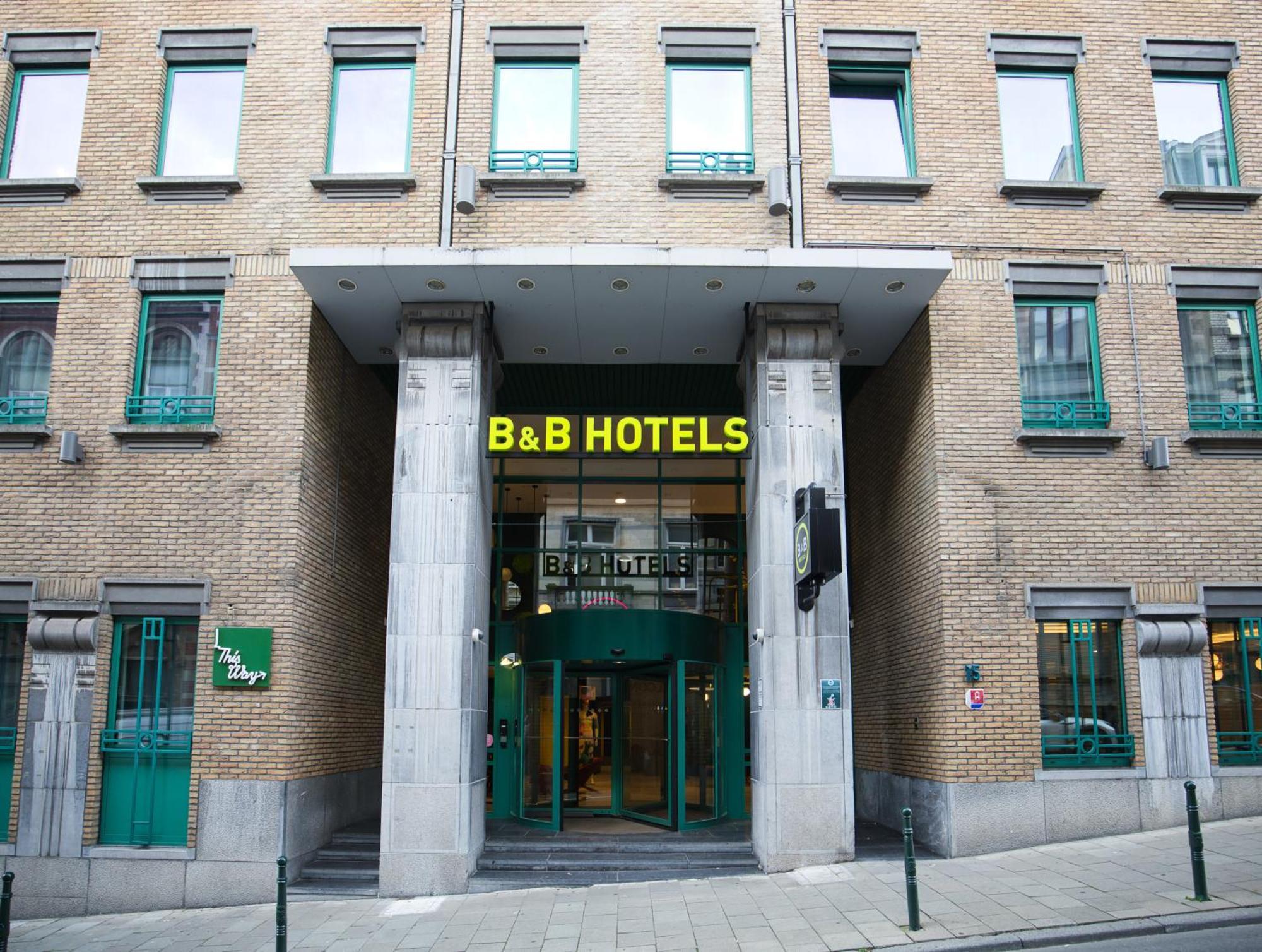 B&B Hotel Brussels Centre Louise 外观 照片